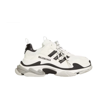 Triple S White Black