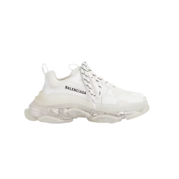 Triple S Clear Sole White