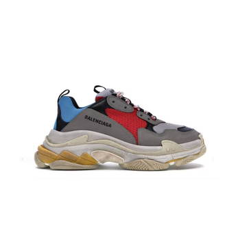 Triple S Grey Red Blue