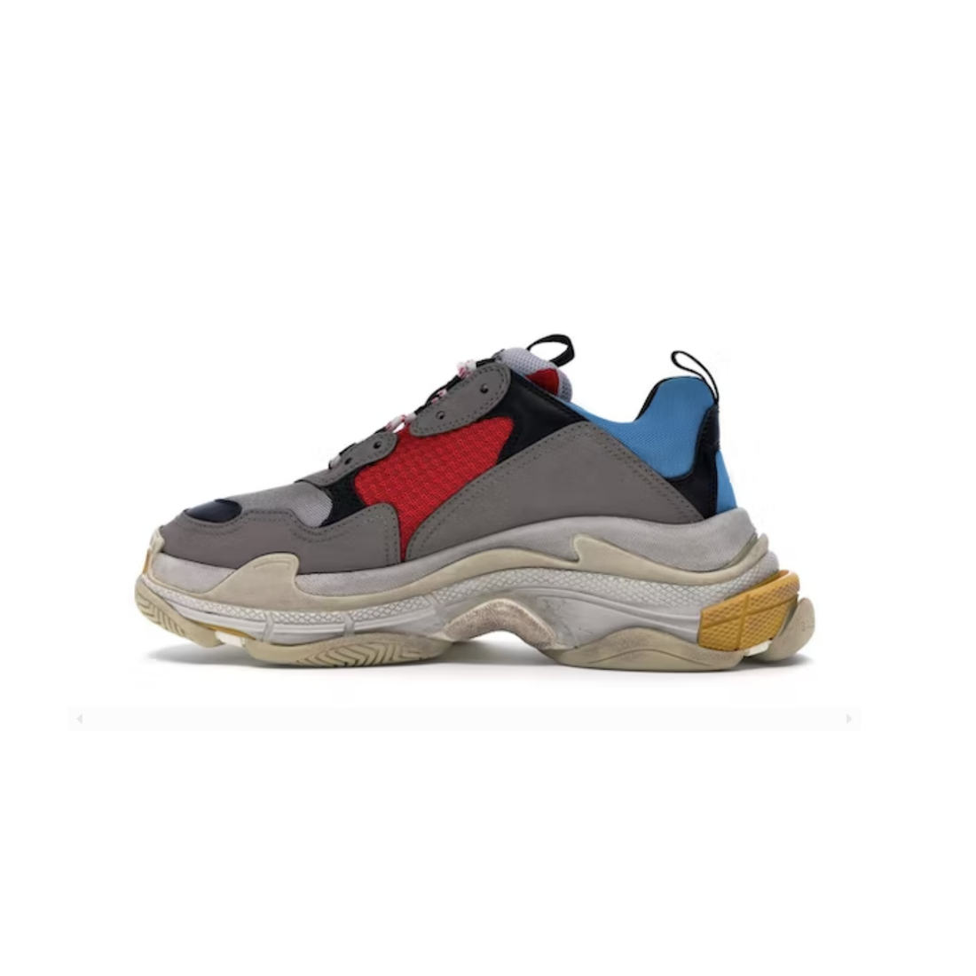 Triple S Grey Red Blue