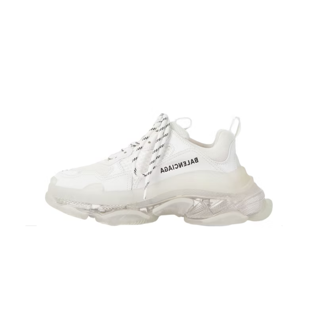 Triple S Clear Sole White