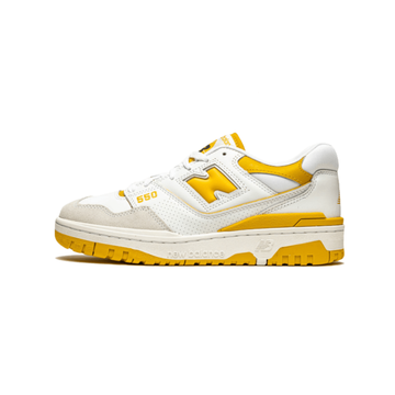 NB 550 Sea Salt Varsity Gold