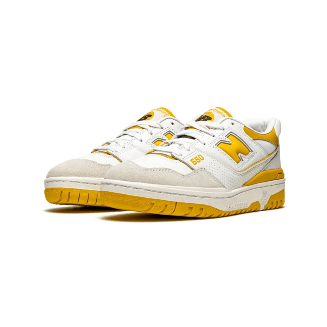 NB 550 Sea Salt Varsity Gold