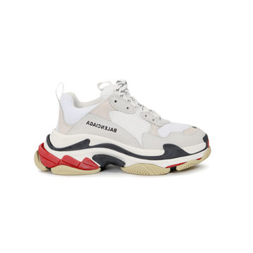 Triple S White Black Red