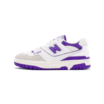 NB 550 White Purple